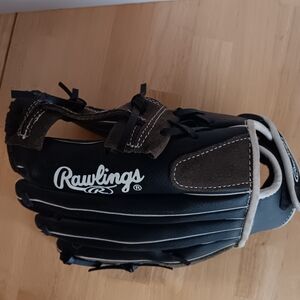 Rawlings Youth Black Baseball Glove BRG115G